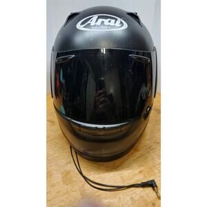 Arai RX-Q Motorcycle Matte Black 2010 Helmet XSmall Pre Owned Some Nicks W/ Bag